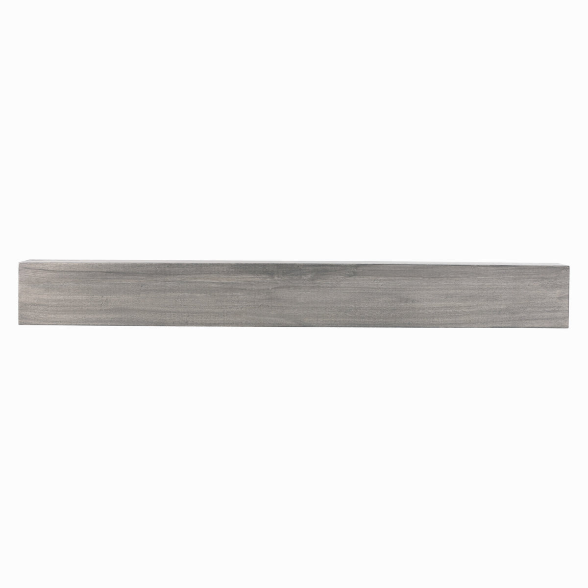 Farmhouse Poplar Wood Floating Fireplace Mantel