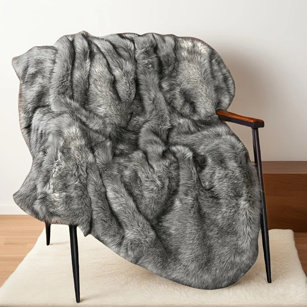 Faux Fur Blanket - Super Soft 60x80