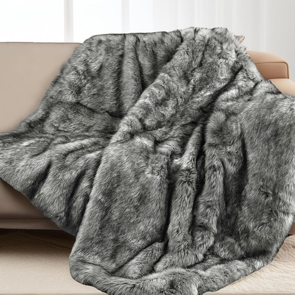 Faux Fur Blanket - Super Soft 60x80