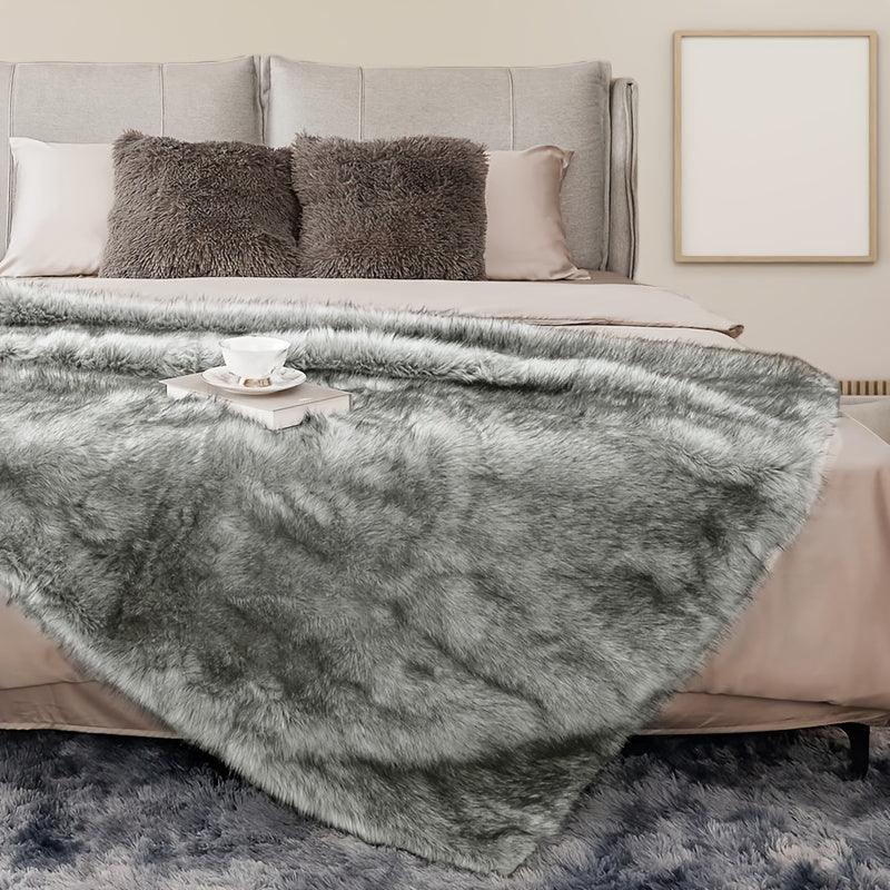 Faux Fur Blanket - Super Soft 60x80
