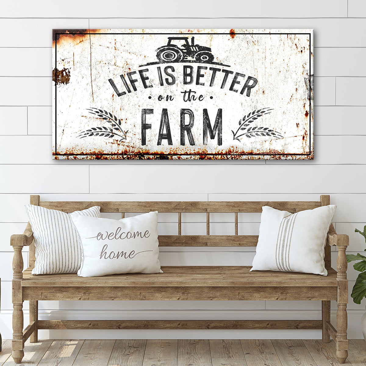 Life Is Better On The Farm Sign