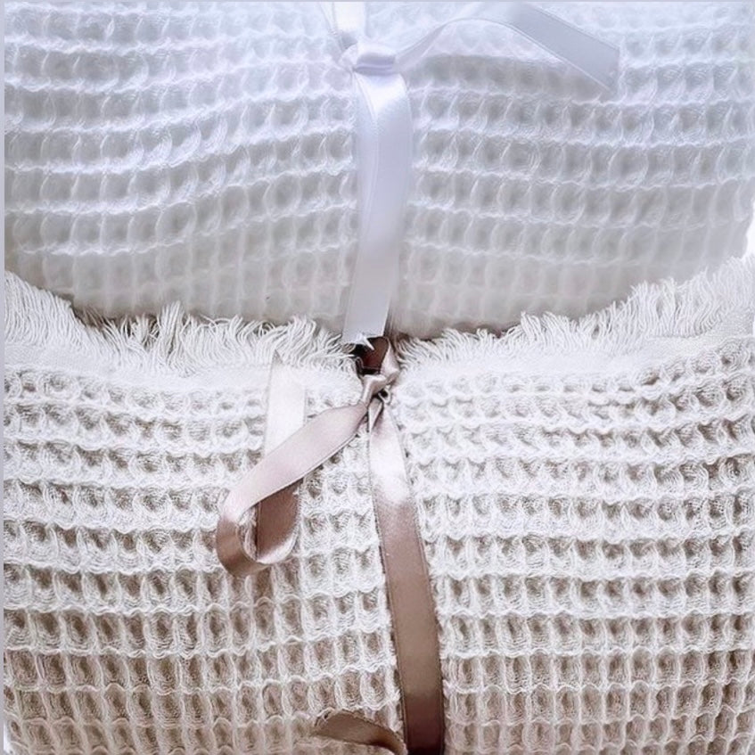 Waffle Soft Blanket - Charcoal