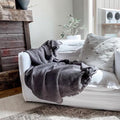 Waffle Soft Blanket - Charcoal